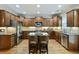 Spacious kitchen with a center island, stainless steel appliances, and lots of cabinet space at 11187 Calypso Dr # 12, Alpharetta, GA 30009