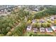 An aerial view of a community with homes, roads and lush green trees in a desirable neighborhood at 100 Lantana Dr, Locust Grove, GA 30248