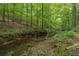 A serene creek surrounded by vibrant greenery contributes to the property's tranquil setting at 1529 Shiloh Manor Ct, Marietta, GA 30066