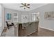 Comfortable living room with light walls, and a modern decor provides a cozy gathering space for relaxation and entertainment at 345 Wellington Sw St, Atlanta, GA 30310