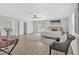 Spacious main bedroom with light wood floors, natural light and an ensuite bathroom offers a retreat-like feel at 345 Wellington Sw St, Atlanta, GA 30310