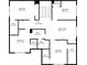 Upper-level floor plan showing bedrooms, bathrooms, and the Gathering room layout at 5920 Hart Way, Cumming, GA 30028