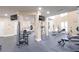 Well-equipped fitness center with a variety of machines, free weights, and plenty of room to exercise at 1850 Cotillion Dr # 4306, Dunwoody, GA 30338