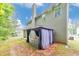 Backyard featuring a gazebo and lush greenery at 2534 Grayton Loop, Villa Rica, GA 30180
