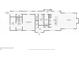 Detailed floor plan showing the layout of the first floor including the main bedroom and kitchen at 4840 Moon Rd, Powder Springs, GA 30127
