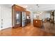 Gourmet kitchen featuring stainless steel appliances, wood cabinets, and an island at 121 Harmony Oaks Trl, Canton, GA 30115