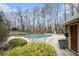 Community Pool area featuring lush landscaping and a covered pool at 2002 Country Park Se Dr, Smyrna, GA 30080