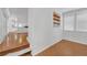 Dining area featuring hardwood floors, natural light and white walls at 4440 Coventry Ne Ct, Roswell, GA 30075