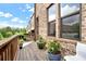 Outdoor living with plants, brick walls, views, and a private balcony for relaxation and enjoyment at 1626 Aldworth Se Pl, Atlanta, GA 30339
