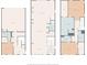 Floor plans for the first, second and third floor of the property at 1626 Aldworth Se Pl, Atlanta, GA 30339