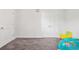 A tidy bedroom with neutral walls, carpet, closet and whimsical Spongebob chair at 3219 Colchester St, Douglasville, GA 30135