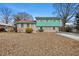 Charming home with a combination brick and vinyl exterior with a manicured front yard at 6100 Prestige Valley Rd, Morrow, GA 30260