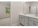 Bathroom with double sink vanity at 739 Marlay Sw Ln, Powder Springs, GA 30127
