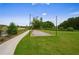 Enjoy the outdoor game of Bocce Ball in this grassy community area with walking path at 739 Marlay Sw Ln, Powder Springs, GA 30127