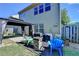 Beautiful backyard featuring a gazebo, a fire pit, and patio space, ideal for entertaining or relaxing at 2505 Thackery Ct, Cumming, GA 30041