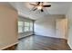 Spacious bedroom featuring wood floors, vaulted ceiling, and lots of natural light at 2505 Thackery Ct, Cumming, GA 30041