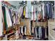 Large walk-in closet with shelves, hanging racks, and shoe storage; perfect for organizing your wardrobe at 1263 Linden Ne Ct, Atlanta, GA 30329