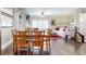 Open floor plan shows a dining room that connects the living room and kitchen at 1263 Linden Ne Ct, Atlanta, GA 30329
