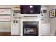Elegant fireplace with built-in bookshelves creates a focal point at 1263 Linden Ne Ct, Atlanta, GA 30329