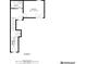 Layout of first floor featuring entry, office, and bathroom, showcasing the home's design and spatial arrangement at 1263 Linden Ne Ct, Atlanta, GA 30329