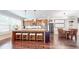 Spacious kitchen with an island and modern appliances at 1263 Linden Ne Ct, Atlanta, GA 30329