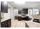 Spacious kitchen featuring dark wood cabinets and granite countertops with stainless steel appliances at 2269 Howell Farms Nw Trl, Acworth, GA 30101