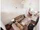 Open concept living room with high ceilings, hardwood floors, and lots of natural light at 2269 Howell Farms Nw Trl, Acworth, GA 30101