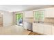 Bright kitchen featuring modern appliances, a stainless steel dishwasher, and sliding doors to the outside deck at 2585 Whisper Trail, Douglasville, GA 30135