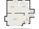Detailed floor plan showcasing the kitchen, dining area, living room, and foyer of the home at 2623 Riggs Dr, Atlanta, GA 30344