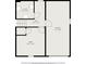 This floor plan features a utility room, hall, garage, and a versatile room for various needs at 2623 Riggs Dr, Atlanta, GA 30344
