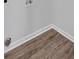 Close-up of the attractive, low-maintenance, and durable hardwood flooring at 1766 Blossom Ln, Austell, GA 30168