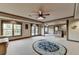 Spacious living room with fireplace, neutral carpet and access to the outdoors at 1943 Blue Heron Way, Lawrenceville, GA 30043