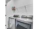 Laundry room with side-by-side washer and dryer at 230 New St # 1303, Decatur, GA 30030