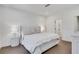 Relaxing main bedroom featuring a cozy bed, neutral tones, and soft lighting for a restful ambiance at 230 New St # 1303, Decatur, GA 30030
