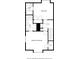 Second floor plan view with bedroom, primary bedroom, walk in closet, and bathroom layouts at 104 Verlaine Nw Pl, Atlanta, GA 30327