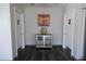 Hallway featuring public restrooms and a cabinet for extra storage at 115 W Peachtree Nw Pl # 709, Atlanta, GA 30313