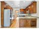 Bright kitchen with granite countertops, stainless steel appliances, and light wood flooring at 4805 Forest Way Ct, Marietta, GA 30066