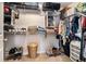 Walk-in closet with plenty of storage space for clothes, shoes, and accessories at 1180 Chandler Ridge Dr, Lawrenceville, GA 30045
