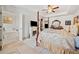An ensuite bath off the primary bedroom has a soaking tub for ultimate relaxation at 2142 Arnage Dr, Lithonia, GA 30058