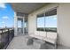 Relaxing balcony with city views and a seating area at 222 12Th Ne St # 1806, Atlanta, GA 30309