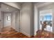 Hallway featuring hardwood floors, and access to other rooms in the house at 222 12Th Ne St # 1806, Atlanta, GA 30309