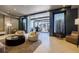 Well-designed lobby with lots of seating, tile floors, and room for residents to relax at 222 12Th Ne St # 1806, Atlanta, GA 30309