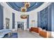 Elegant building lobby featuring modern lighting fixtures and stylish seating area at 222 12Th Ne St # 1806, Atlanta, GA 30309