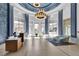 Beautifully designed lobby with sleek reception area, ample light and seating at 222 12Th Ne St # 1806, Atlanta, GA 30309