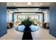 Well decorated lobby area for residents and their guests with elegant styling at 222 12Th Ne St # 1806, Atlanta, GA 30309