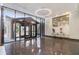 Elegant lobby with polished floors, modern lighting, and stylish decor at 3060 Pharr Court N N Ct # 607, Atlanta, GA 30305