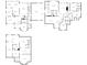Detailed floor plan showcasing the layout of all levels of the beautiful property at 2645 Preston Ridge Ln, Dacula, GA 30019