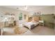 Comfortable bedroom with a desk and decorative rug at 310 Tradea Tarn, Roswell, GA 30076
