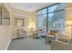 Cozy lounge area with comfortable seating, stylish decor, and large windows for natural light at 3445 Stratford Ne Rd # 305, Atlanta, GA 30326