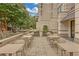 Charming outdoor cafe space with tables and chairs, perfect for relaxing and enjoying the outdoors at 3445 Stratford Ne Rd # 305, Atlanta, GA 30326